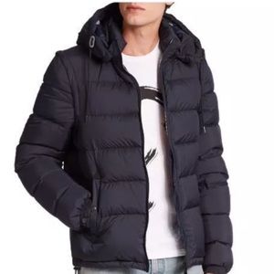 Men's Black Puffer Jacket